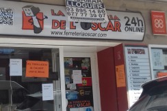 LOCAL EN ALQUILER – CUBELLES CENTRO